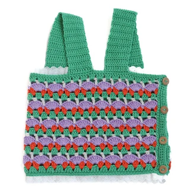 Top Isabelle Crochet | Vert