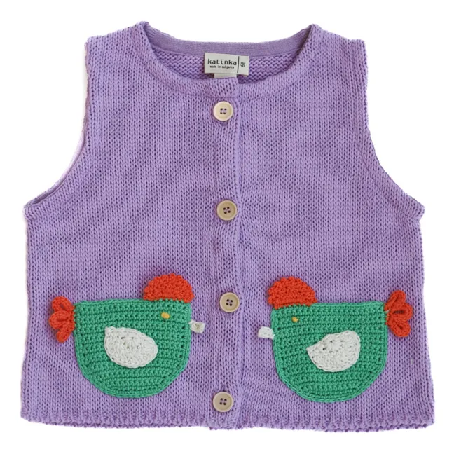 Gilet Sans Manches Arda | Mauve