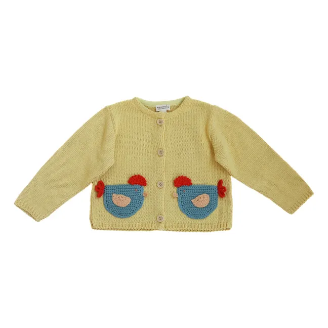 Arda cardigan  | Yellow