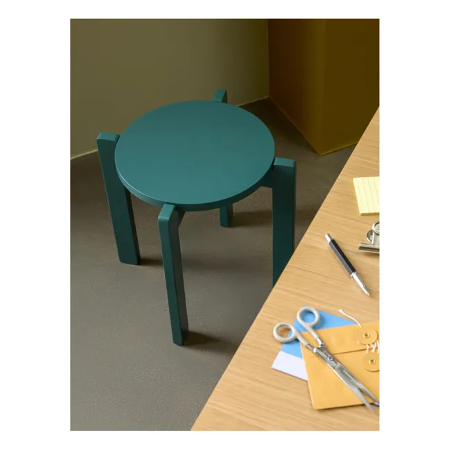 Always stool | Petrol blue