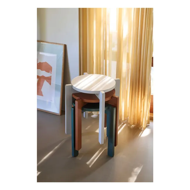 Always stool | Petrol blue