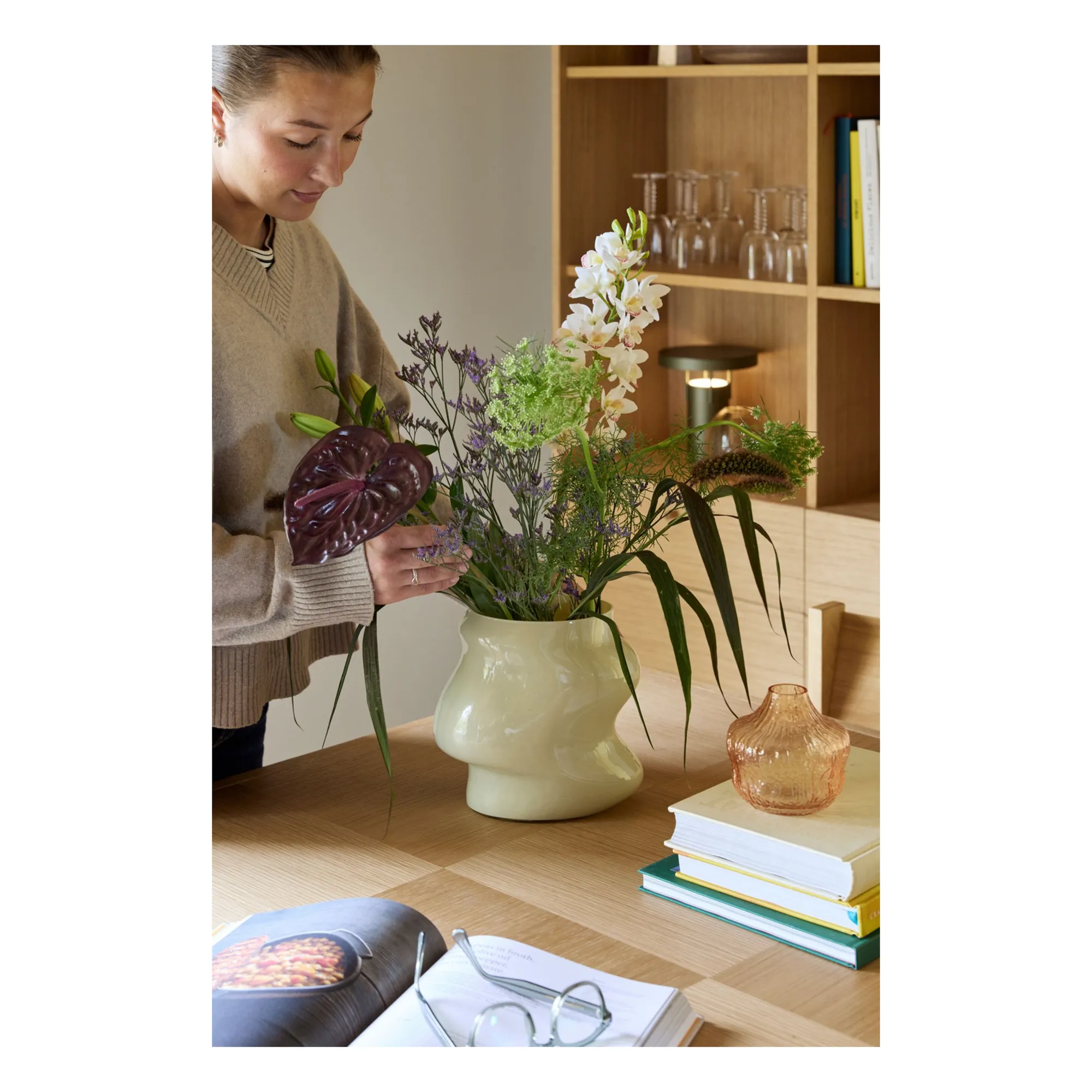 Vase Lote | Jaune pâle- Image produit n°4