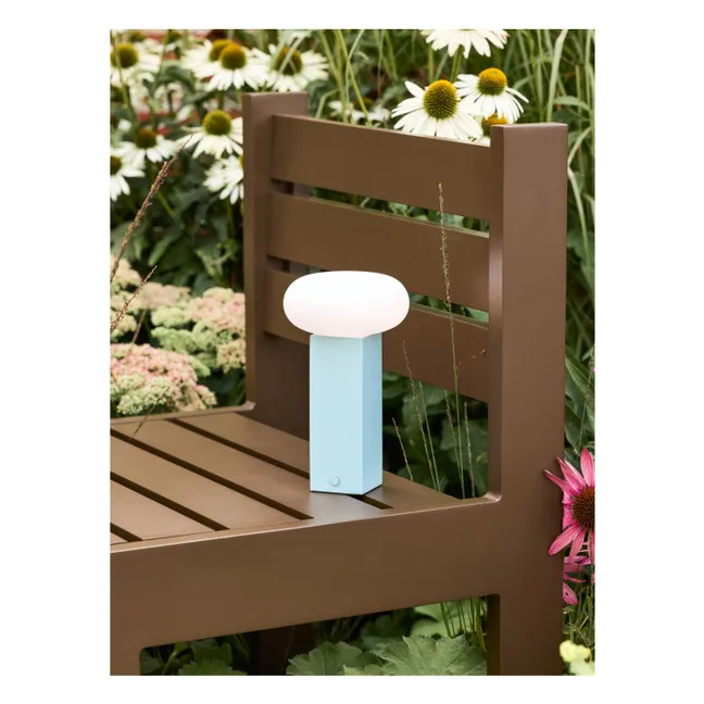 Low portable lamp | Blue