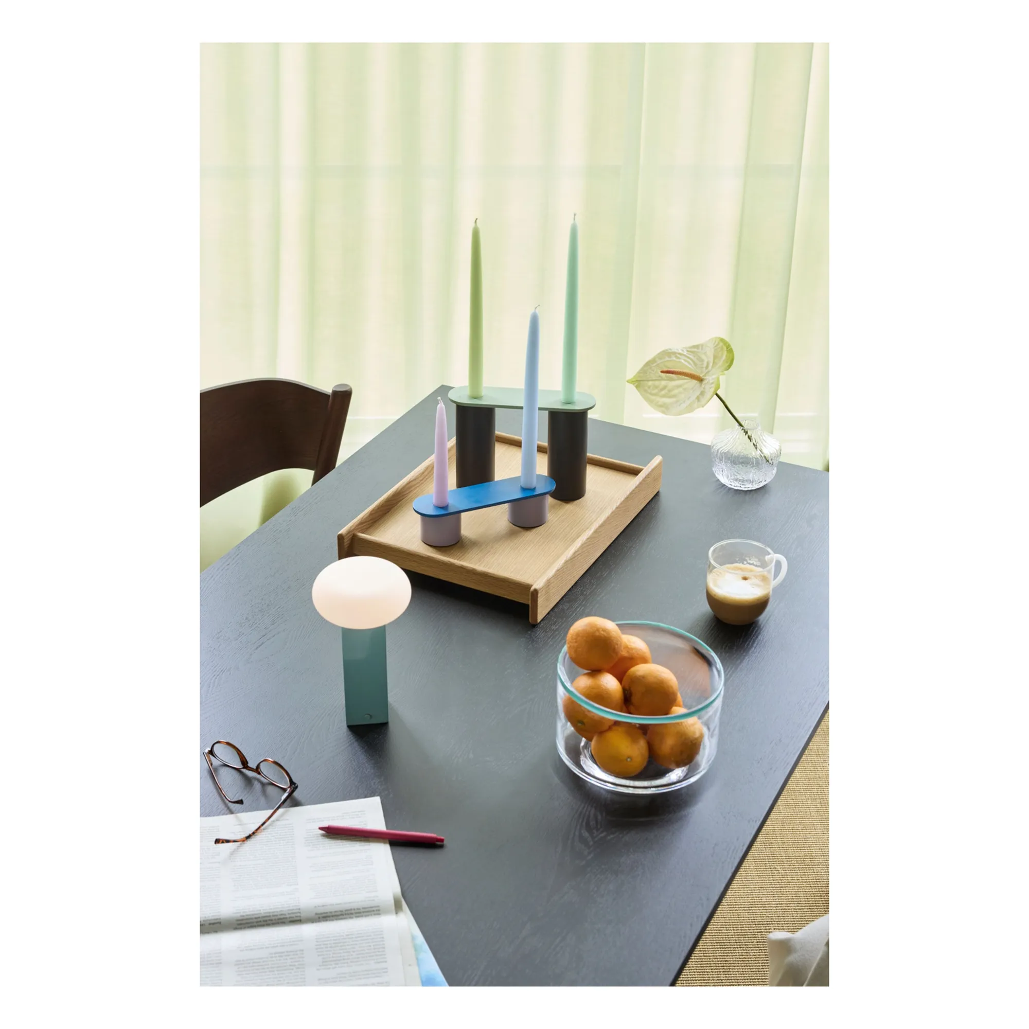 Lampe portative Low | Bleu- Image produit n°4