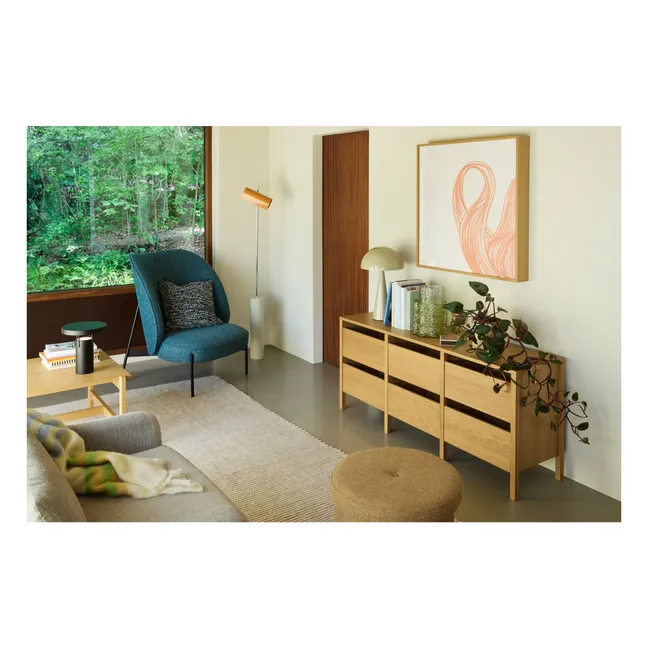Reflector floor lamp | Orange