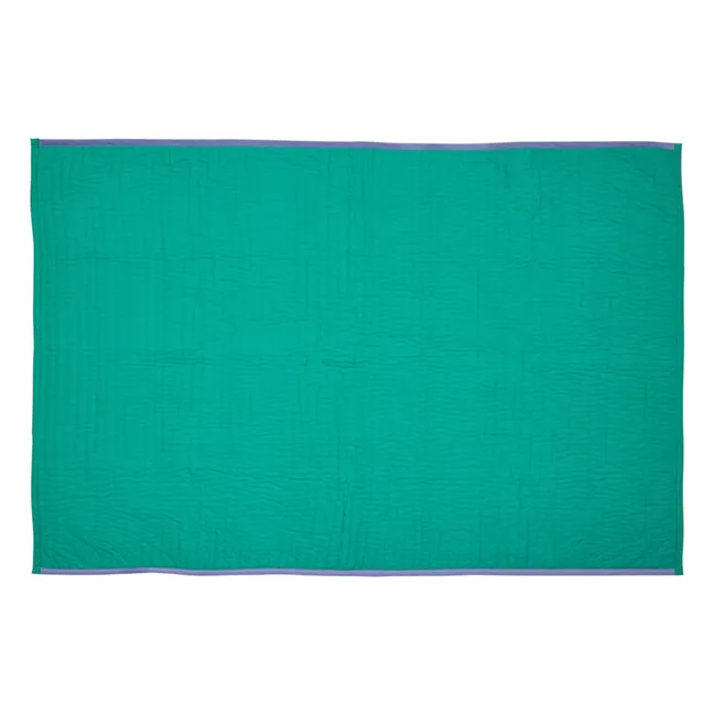 Plaid en coton Tento | Bleu