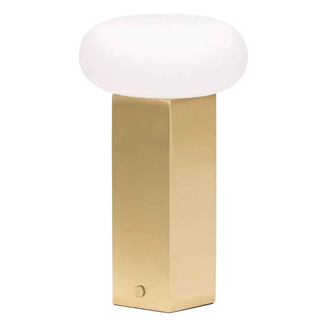 Hübsch Gold Low Portable Lamp
