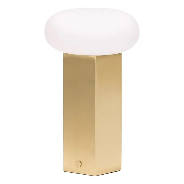 Low portable lamp | Gold