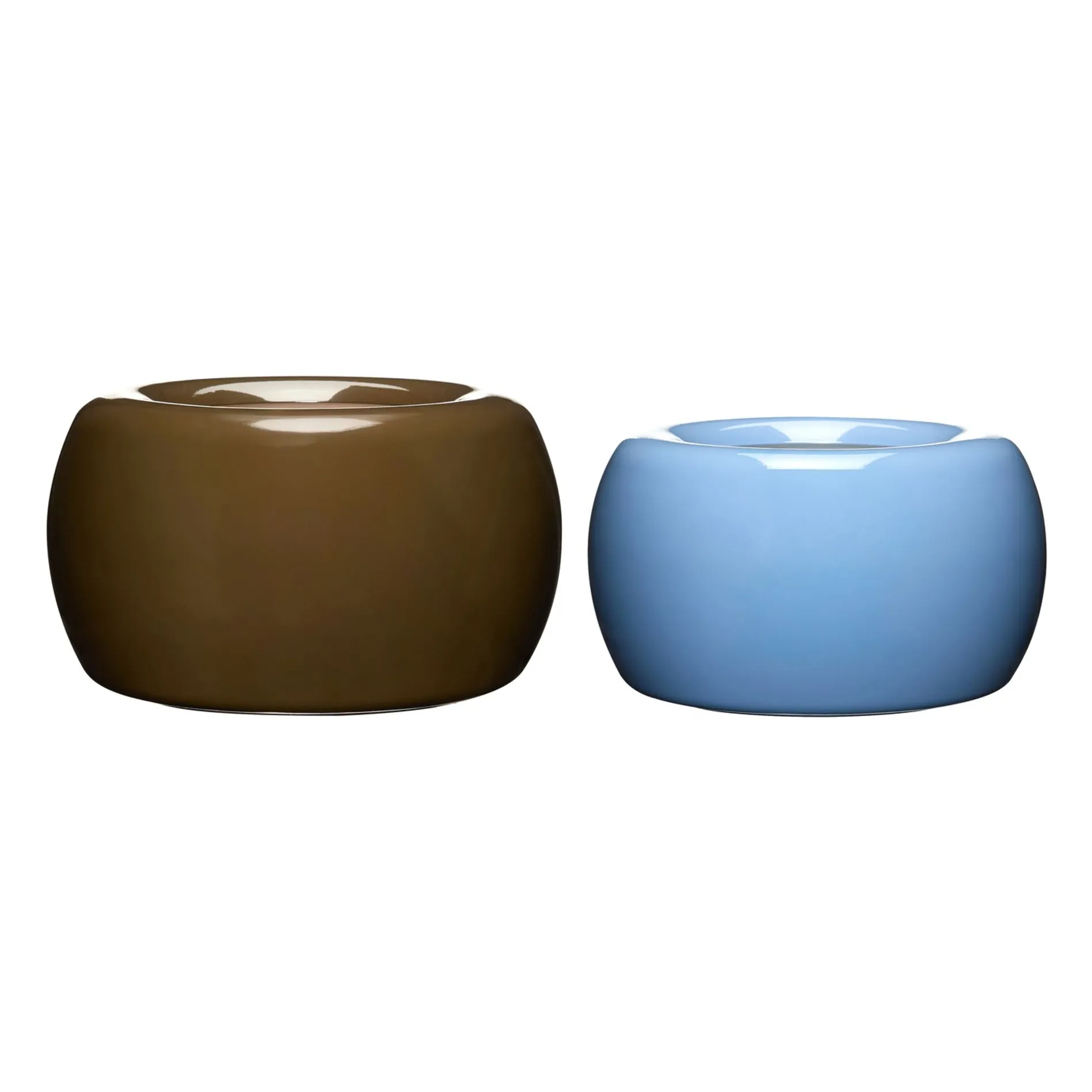 Hübsch Blue Maru Pot Holders - Set Of 2