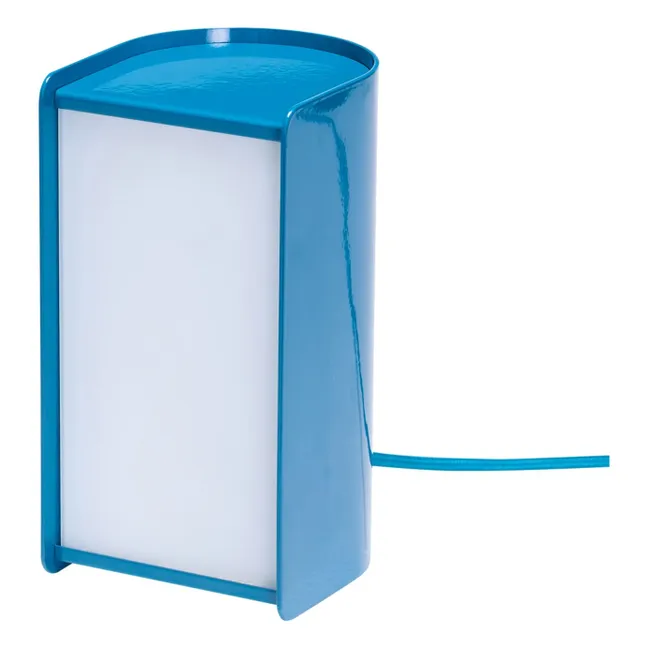 Book table lamp | Petrol blue
