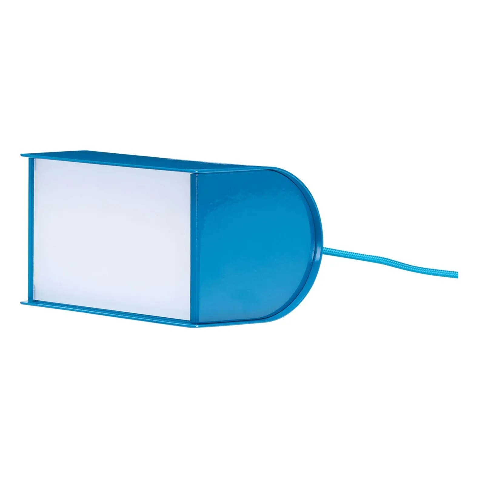 Hübsch Petrol Blue Book Table Lamp