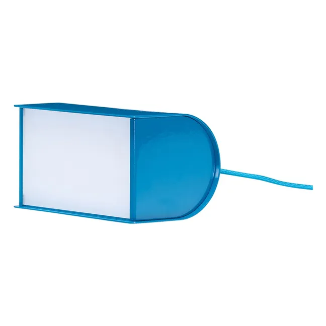 Book table lamp | Petrol blue