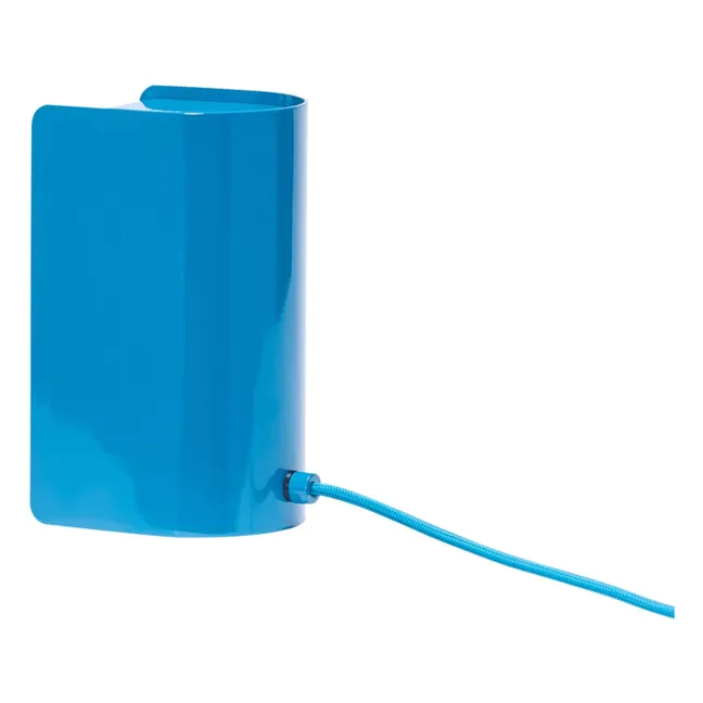 Book table lamp | Petrol blue