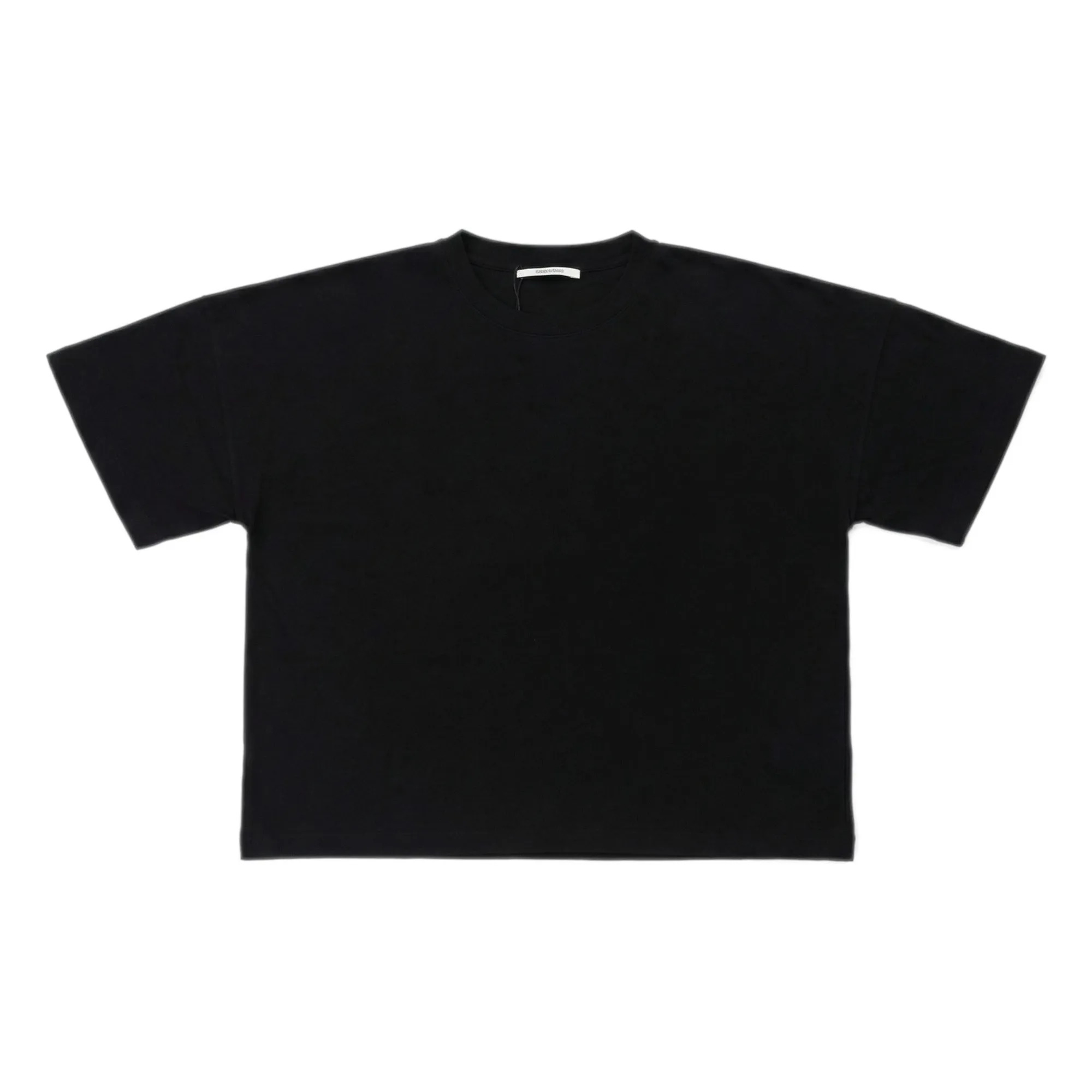 Pomandère Black Cotton Jersey T-Shirt