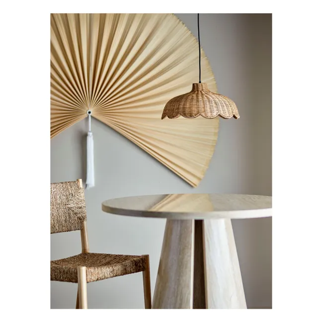 Suspension en rotin Pittu | Marron
