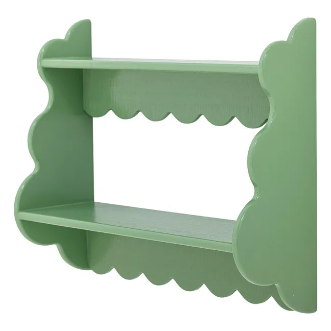 Estantería de madera Salla | Verde