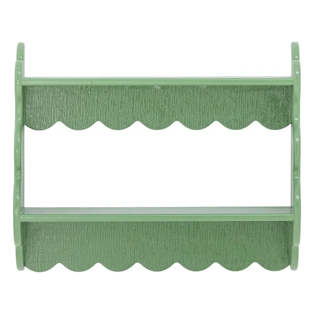 Salla wooden shelf | Green