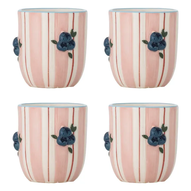 Carry Cups - Set of 4 | Pink