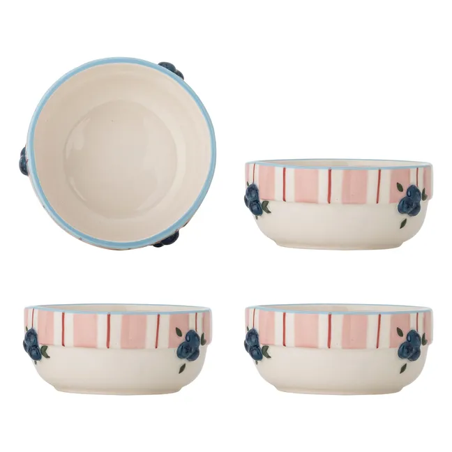 Carry bowls - Set of 4 | Pink