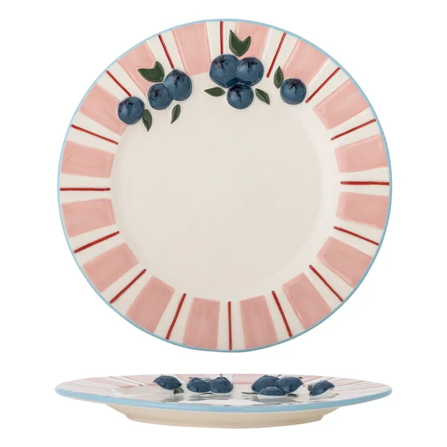 Assiettes à dessert Carry - Set de 4 | Rose