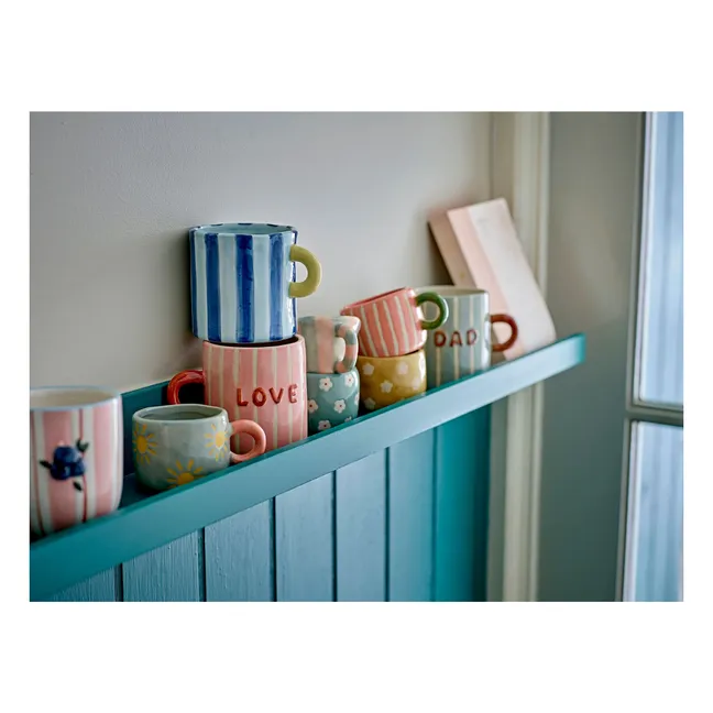 Taza de gres Nini | Rosa