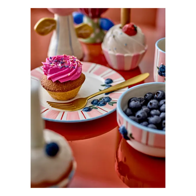 Carry dessert plates - Set of 4 | Pink