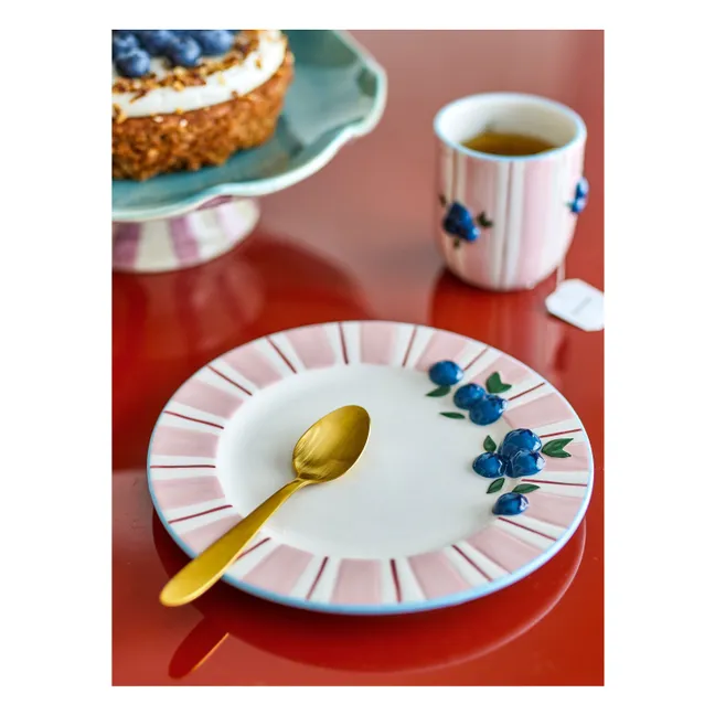 Carry dessert plates - Set of 4 | Pink