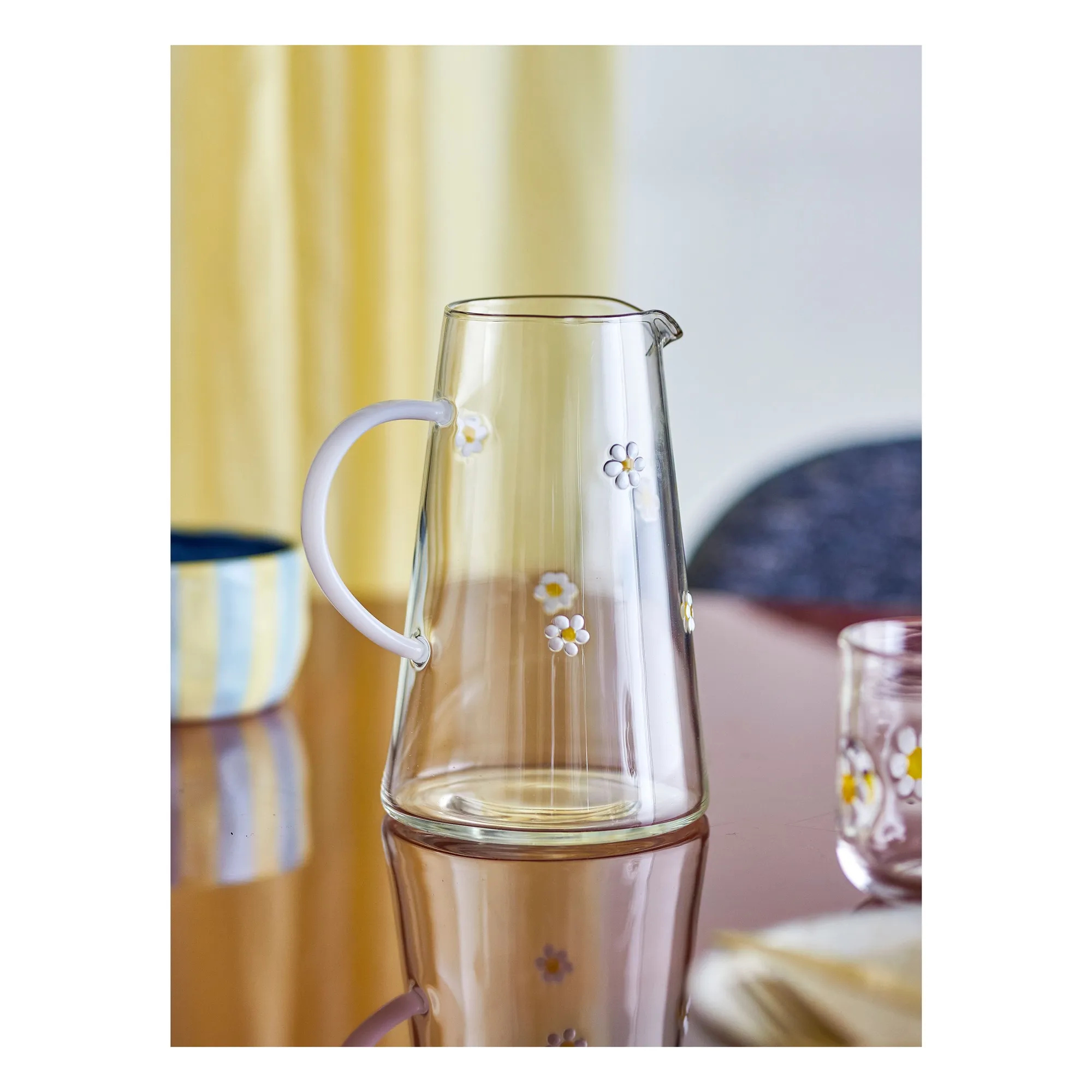 Carafe à fleurs en verre Buzz- Image produit n°2