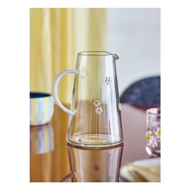 Carafe à fleurs en verre Buzz