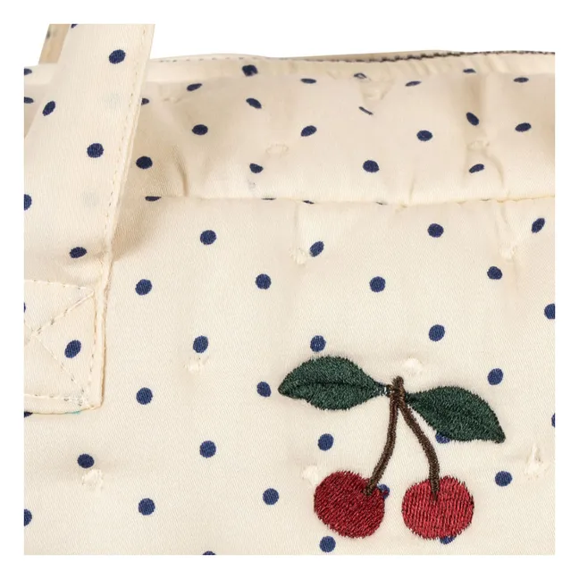 Bolso cambiador para muñecas Estate Dot | Blanco