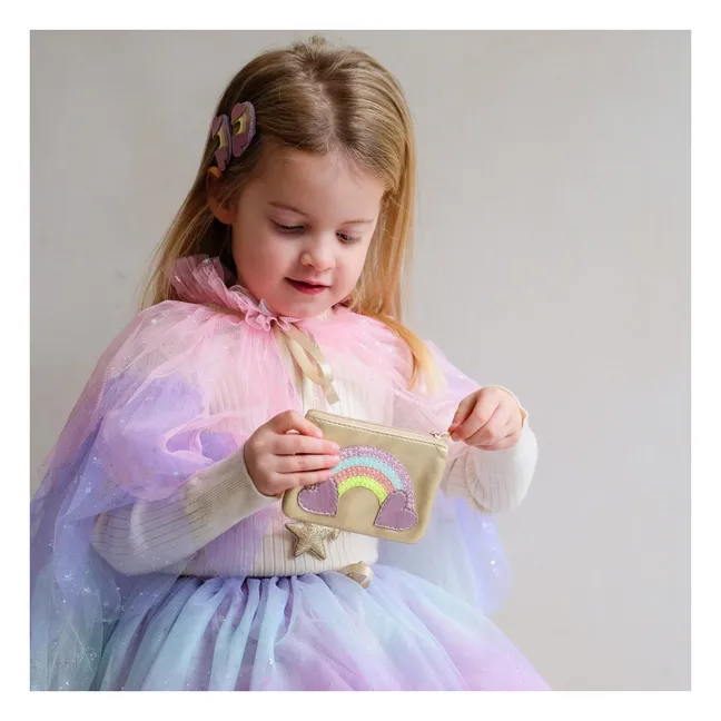 Rainbow Pouch | Gold