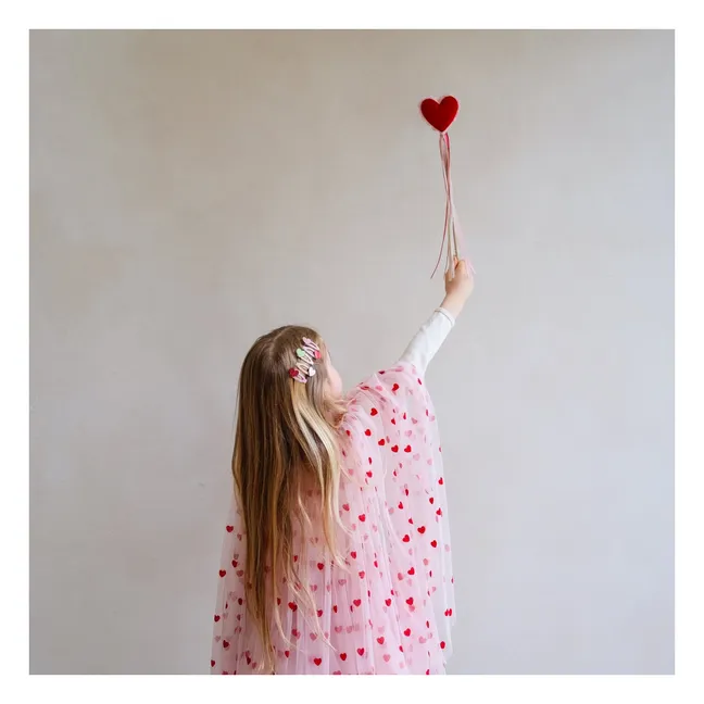Varita mágica corazón | Rojo