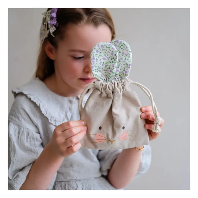 Easter Bunny pouch | Green