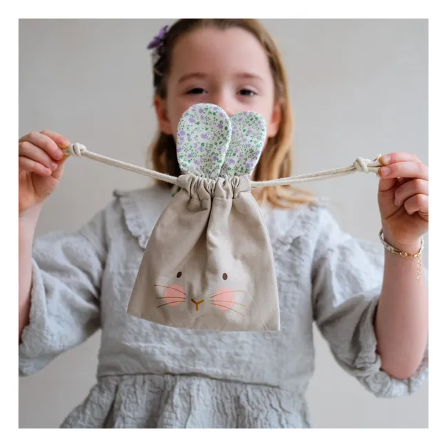 Easter Bunny pouch | Green