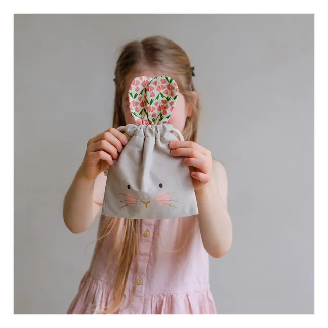 Easter Bunny pouch | Pink