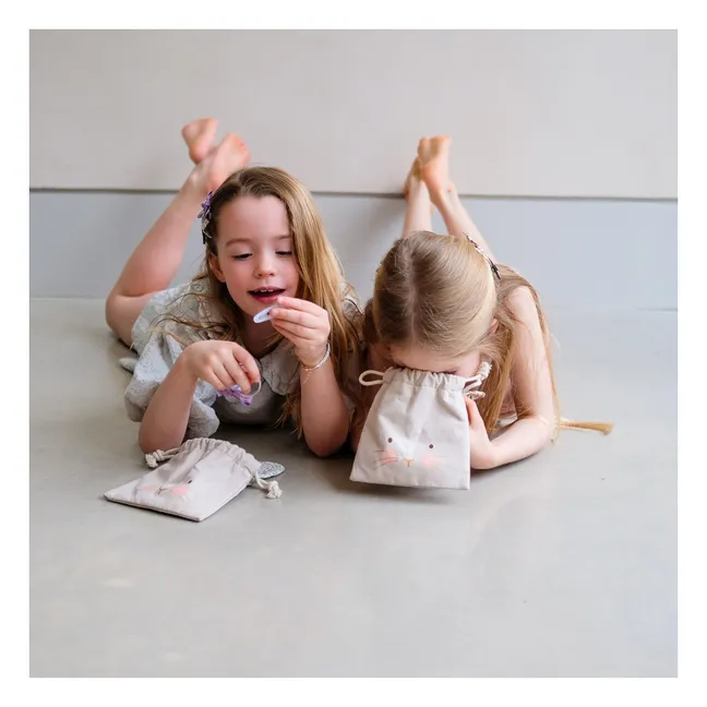 Easter Bunny pouch | Pink