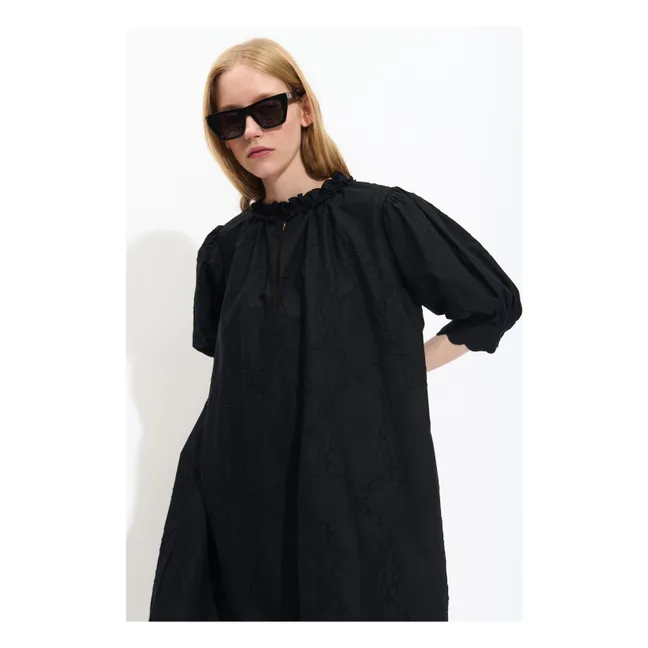 Robe Raffael Popeline de Coton | Noir