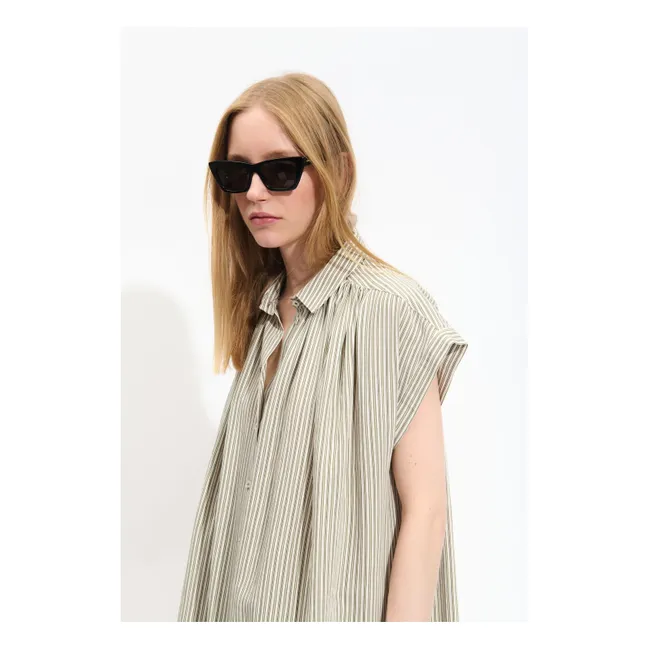 Robe Rayures Sardaigne | Vert