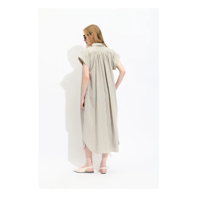Robe Rayures Sardaigne | Vert