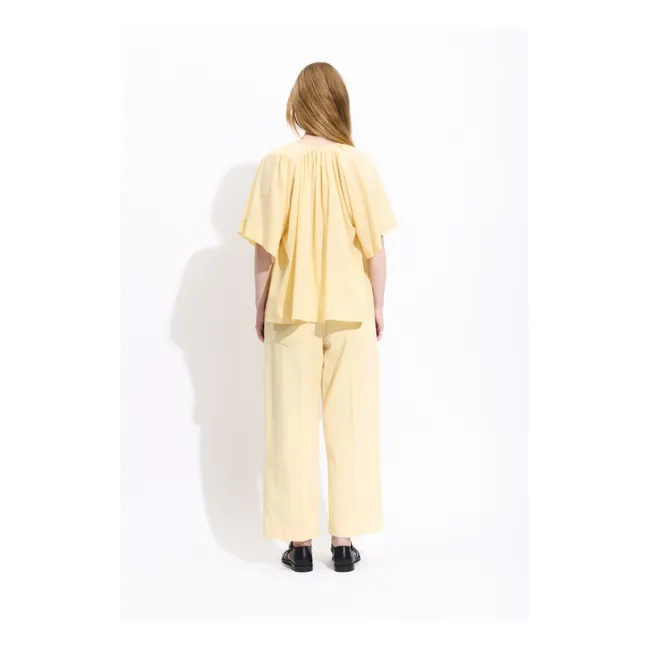 Blouse Carmela Coton | Jaune