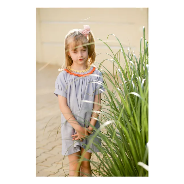 Amalia Linen Dress | Lavender