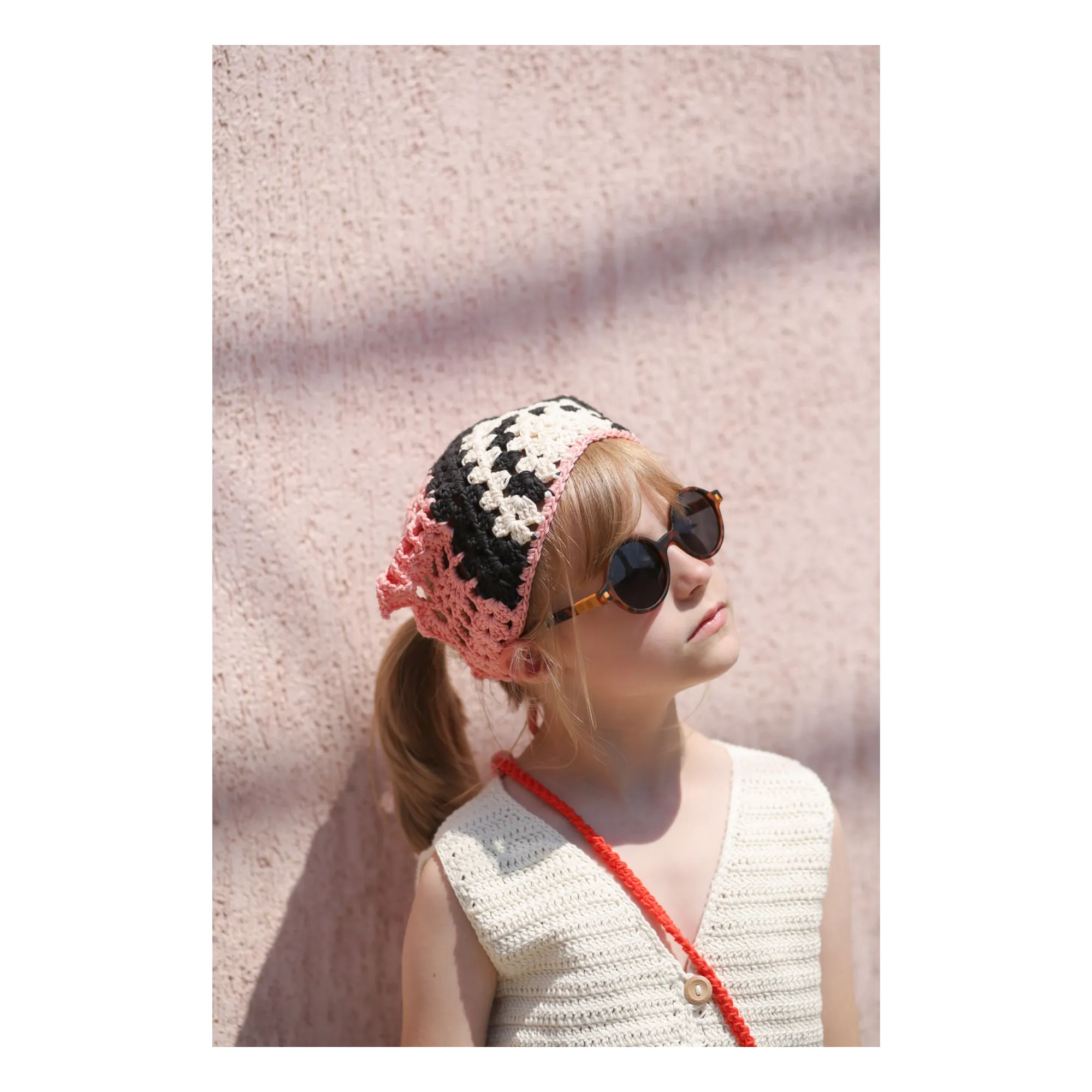 Gilet Sans Manches Sahara Crochet | Ecru- Image produit n°5