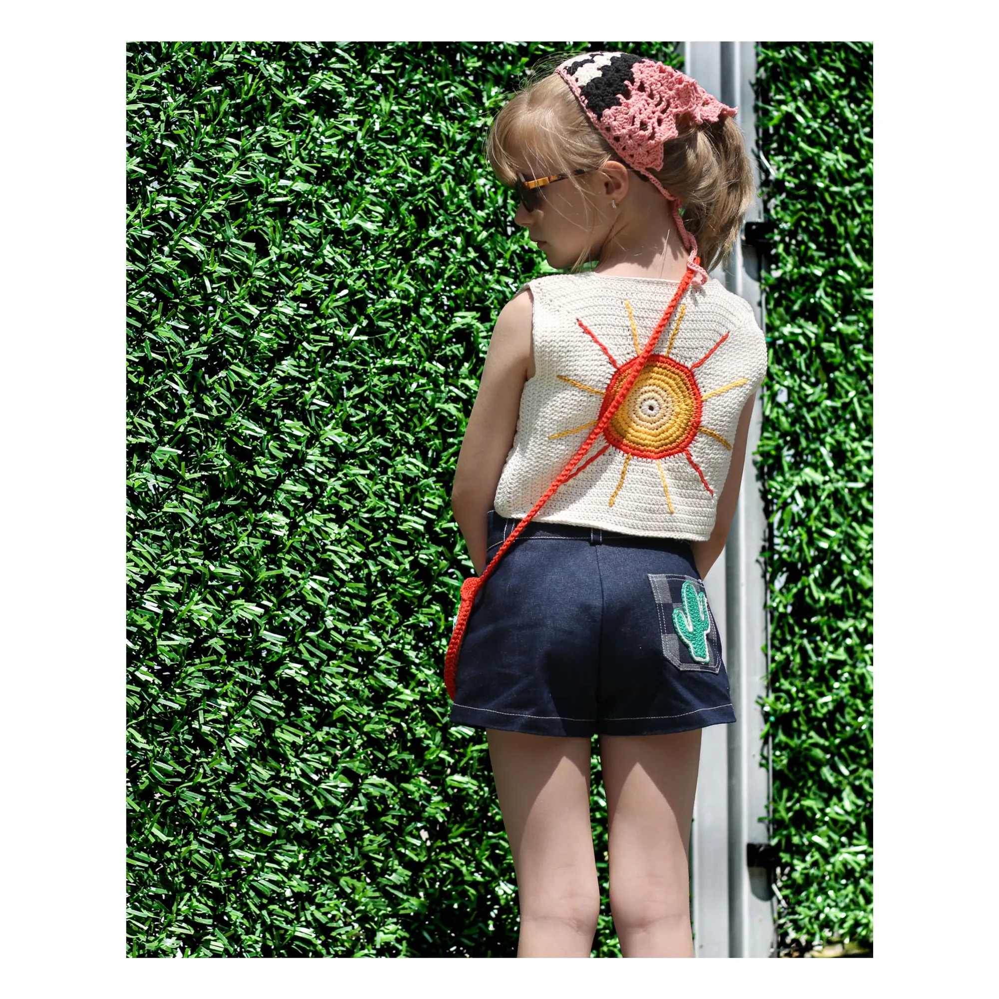 Gilet Sans Manches Sahara Crochet | Ecru- Image produit n°1