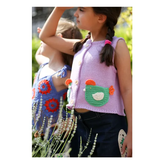 Gilet Sans Manches Arda | Mauve