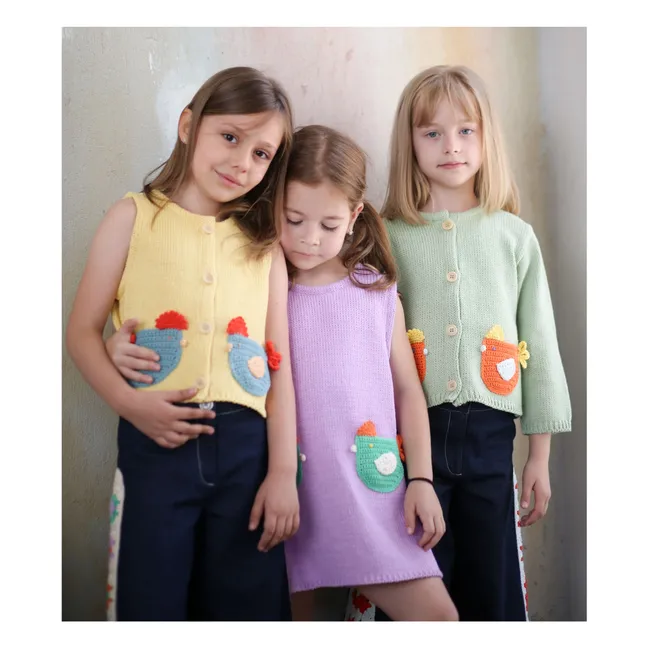 Arda cardigan  | Yellow