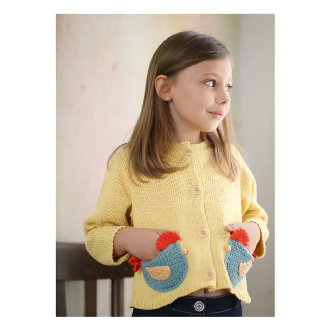 Arda cardigan  | Yellow