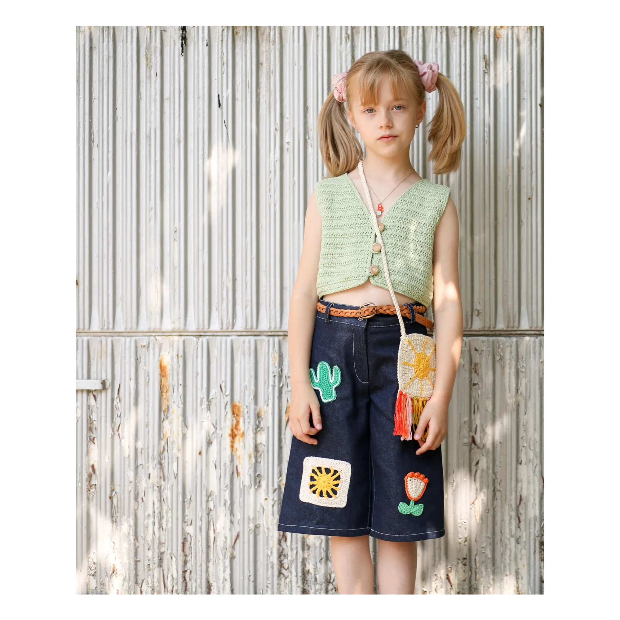 Sac Soleil Crochet | Ecru- Image produit n°1
