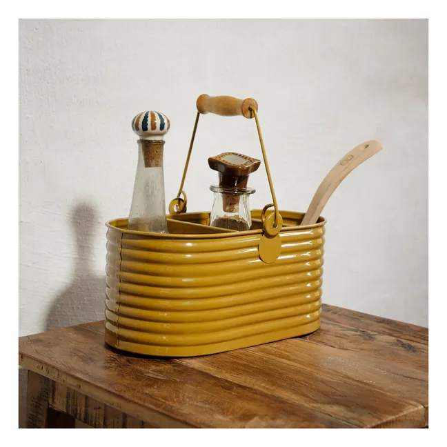 Steel cutlery trays | Olive