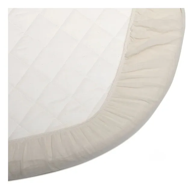Fitted sheet Lugo 90 cm | Milk