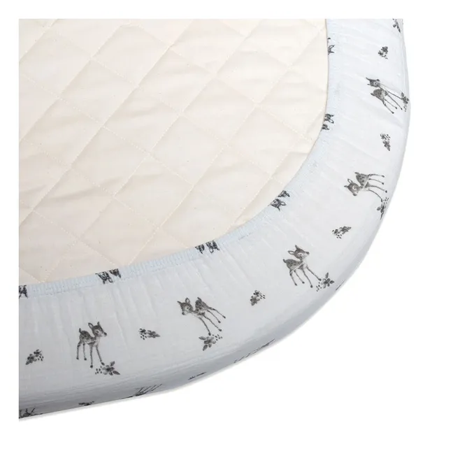 Drap housse Lugo Faon 90 cm | Blanc